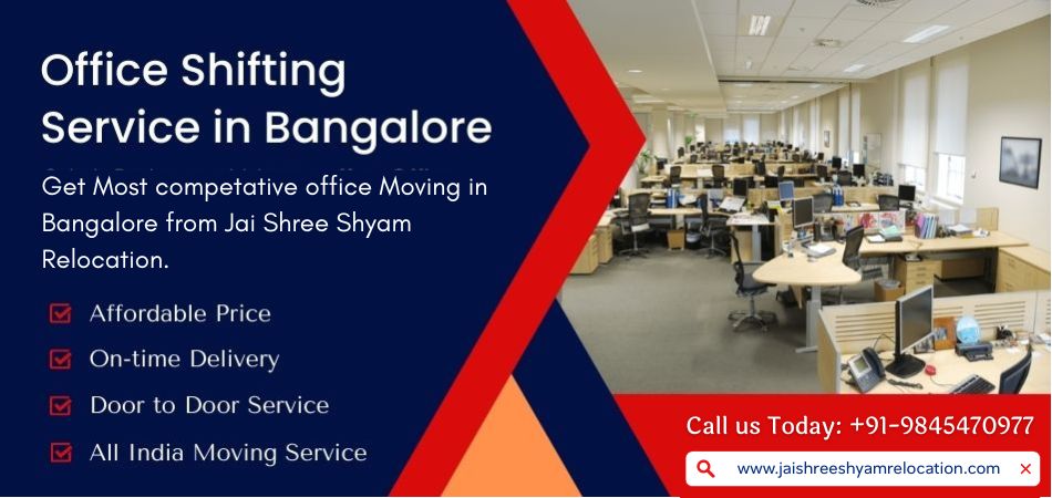 Office Shifting Service in Bangalore