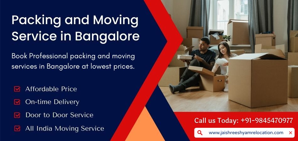 Packing and Moving Service in Bangalore